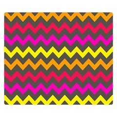 Pattern 113 One Side Premium Plush Fleece Blanket (small)