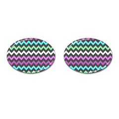 Pattern 115 Cufflinks (oval) by GardenOfOphir