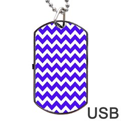 Pattern 116 Dog Tag Usb Flash (two Sides) by GardenOfOphir