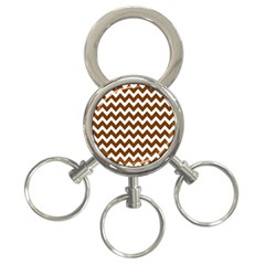 Pattern 117 3-ring Key Chain