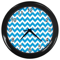 Pattern 119 Wall Clock (black) by GardenOfOphir