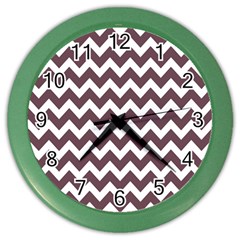 Pattern 121 Color Wall Clock by GardenOfOphir