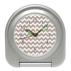 Pattern 122 Travel Alarm Clock by GardenOfOphir