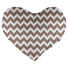 Pattern 122 Large 19  Premium Heart Shape Cushions by GardenOfOphir