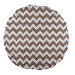 Pattern 122 Large 18  Premium Flano Round Cushions by GardenOfOphir