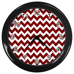 Pattern 123 Wall Clock (Black)