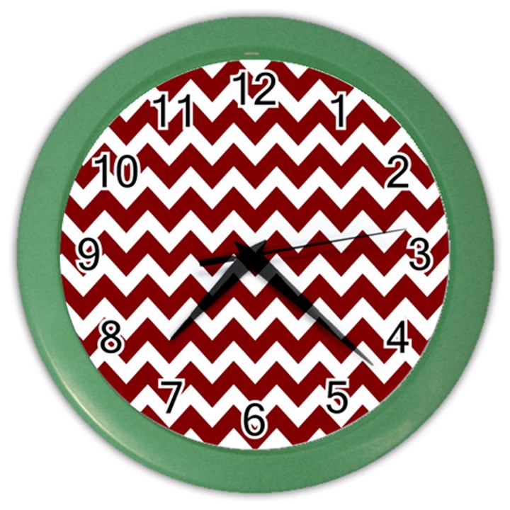 Pattern 123 Color Wall Clock