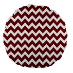 Pattern 123 Large 18  Premium Round Cushions Front