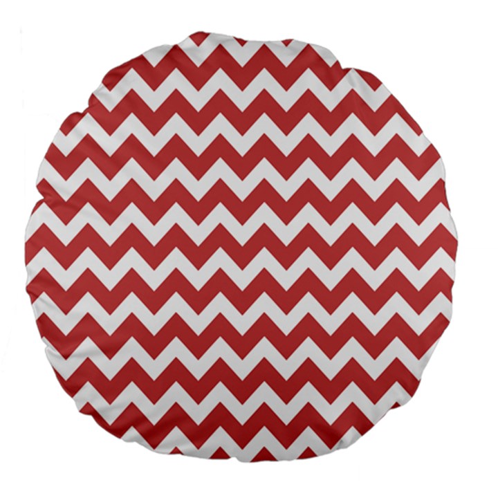 Pattern 124 Large 18  Premium Flano Round Cushions