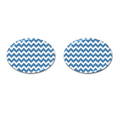 Pattern 127 Cufflinks (oval) by GardenOfOphir