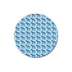 Pattern 131 Magnet 3  (round) by GardenOfOphir