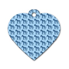 Pattern 131 Dog Tag Heart (one Side) by GardenOfOphir