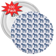 Pattern 130 3  Buttons (100 Pack)  by GardenOfOphir