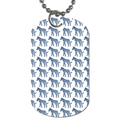 Pattern 130 Dog Tag (one Side) by GardenOfOphir