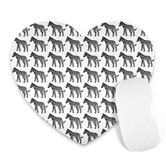 Pattern 129 Heart Mousepad by GardenOfOphir