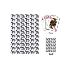 Pattern 129 Playing Cards Single Design (mini) by GardenOfOphir