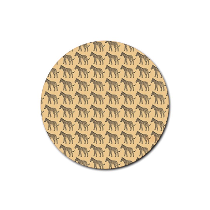 Pattern 133 Rubber Round Coaster (4 pack)