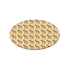 Pattern 133 Sticker Oval (10 Pack) by GardenOfOphir