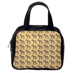 Pattern 133 Classic Handbag (one Side) by GardenOfOphir