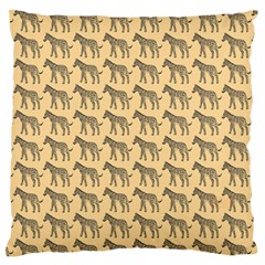 Pattern 133 Large Premium Plush Fleece Cushion Case (two Sides) by GardenOfOphir