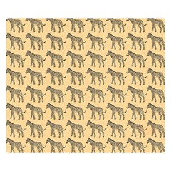 Pattern 133 One Side Premium Plush Fleece Blanket (small)