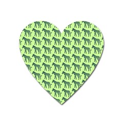 Pattern 134 Heart Magnet by GardenOfOphir