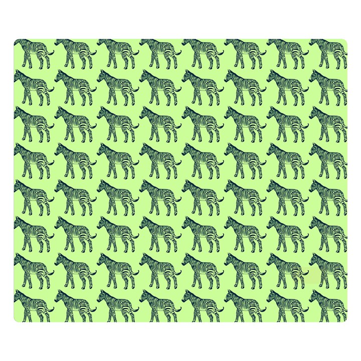 Pattern 134 One Side Premium Plush Fleece Blanket (Small)