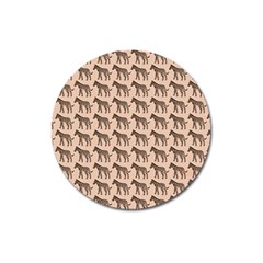 Pattern 135 Magnet 3  (round) by GardenOfOphir