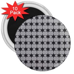 Pattern 138 3  Magnets (10 Pack)  by GardenOfOphir