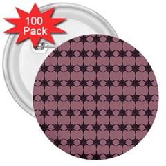 Pattern 151 3  Buttons (100 Pack)  by GardenOfOphir