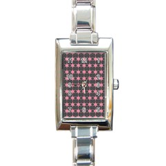 Pattern 139 Rectangle Italian Charm Watch by GardenOfOphir