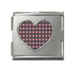 Pattern 139 Mega Link Heart Italian Charm (18mm) by GardenOfOphir