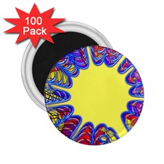 Explosion Big Bang Colour Structure 2 25  Magnets (100 Pack)  by Semog4