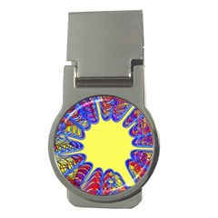 Explosion Big Bang Colour Structure Money Clips (round)  by Semog4