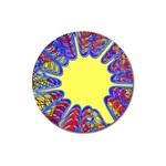 Explosion Big Bang Colour Structure Magnet 3  (Round) Front