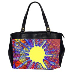 Explosion Big Bang Colour Structure Oversize Office Handbag (2 Sides) by Semog4