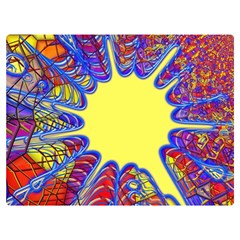 Explosion Big Bang Colour Structure One Side Premium Plush Fleece Blanket (extra Small) by Semog4