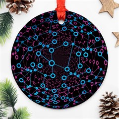 Artificial Intelligence Network Ornament (round) by Semog4