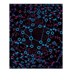 Artificial Intelligence Network Shower Curtain 60  X 72  (medium)  by Semog4