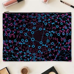 Artificial Intelligence Network Cosmetic Bag (xxxl) by Semog4