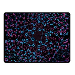 Artificial Intelligence Network Fleece Blanket (small) by Semog4