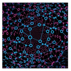 Artificial Intelligence Network Square Satin Scarf (36  X 36 ) by Semog4