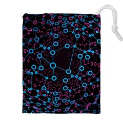 Artificial Intelligence Network Drawstring Pouch (5xl) by Semog4