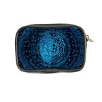 Artificial Intelligence Network Blue Art Coin Purse Back