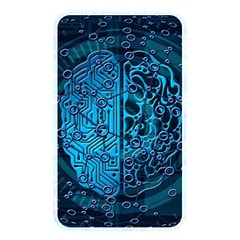 Artificial Intelligence Network Blue Art Memory Card Reader (Rectangular)