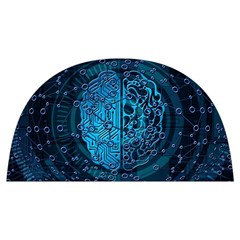 Artificial Intelligence Network Blue Art Anti scalding pot cap