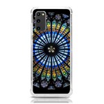 Mandala Floral Rose Window Strasbourg Cathedral France Samsung Galaxy S20 6.2 Inch TPU UV Case Front