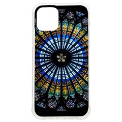 Mandala Floral Rose Window Strasbourg Cathedral France Iphone 12/12 Pro Tpu Uv Print Case by Semog4