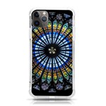 Mandala Floral Rose Window Strasbourg Cathedral France iPhone 11 Pro Max 6.5 Inch TPU UV Print Case Front