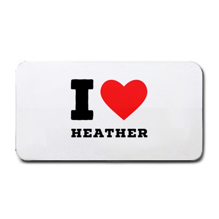 I love heather Medium Bar Mat